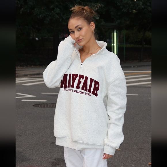 Mayfair Group pullover quarter zip - Picture 1 of 5